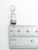 Dressmakers Dress Form sterling silver charm .925 Seamstress charms detail