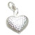 Heart sterling silver charm .925 Loving Love Hearts charms