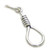 Hangmans Noose sterling silver charm .925 x 1 Hanging Death Sentence Hang