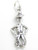 Cowboy Sheriff sterling silver charm .925 Toy doll Story style charms additional view