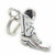 Cowboy Boot TINY sterling silver charm .925 x 1 Cowboys Boots charms A1
