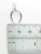 Horseshoe sterling silver charm .925 x 1 Lucky Horse Shoe Horseshoes detail