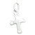 Cross TINY sterling silver charm .925 x 1 Crosses Holy charms JD9996121-CRS