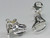 Ice Skate sterling silver clip charm .925 Skating charms THG80072 additional view