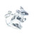 Mouse sterling silver charm .925 x 1 Mice and Rats charms