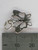 Butterfly sterling silver charm .925 Butterflys Butterflies charms detail