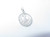 Thistle SMALL sterling silver charm .925 Thistles charms additional view