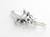 Bug - Insect sterling silver charm .925 x 1 Bugs Insects charms additional view