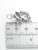Large Owl 2D sterling silver charm pendant .925 Owls charms pendants size example