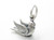 Dove sterling silver charm .925 Peace Doves Bird Birds charms additional view