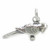 Macaw sterling silver charm .925 Macaws Parrot charms