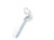Cutlass sterling silver charm .925 Weapons & Swords charms side view