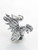 Gamecock bird sterling silver charm .925 x 1 Game Cock birds charms image 6