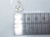 Thistle SMALL sterling silver charm .925 Thistles charms A1 detail
