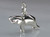 Asian Elephant sterling silver charm .925 Elephants charms additional view