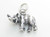 Indian Elephant sterling silver charm .925 x 1 Elephants charms additional view