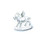 Capricorn Goat SMALL sterling silver charm .925 Zodiac charms additional view