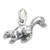 Skunk sterling silver charm .925 stinking skunks charms