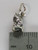 Cat Kitten sterling silver charm .925 x 1 Cats and Kittens charms side view