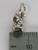 Cat Kitten sterling silver charm .925 Cats and Kittens charms side view