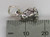 Cat Kitten sterling silver charm .925 Cats and Kittens charms detail
