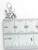 Kitten Cat sterling silver charm .925 Playful Cats kittens charms detail