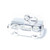 Camper van sterling silver charm .925 Campers Vans G side view