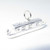 Narrow Boat Barge sterling silver charm .925 Boats & Barges charms detail