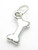 Bone sterling silver charm .925 Archeology Dog Dogs Bones charms additional view
