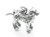 Labrador Retriever Dog sterling silver charm .925 Labs dogs charms further view
