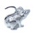 Mouse - Rat sterling silver pendant .925 x 1 Mice and Rats pendants image 7