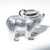 Polar Bear sterling silver pendant .925 Big Bears pendants detail