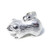 Guinea Pig small sterling silver pendant .925 Pets Pigs pendants
