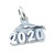 2020 Mortarboard Graduation sterling silver charm .925 Graduate charms