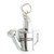 Watering Can 2D sterling silver charm .925 x 1 Gardening charms