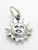 Sun sterling silver charm .925 x 1 Warm Weather charms additional view