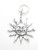 Sun with Face sterling silver charm .925 sunshine weather charms additional view
