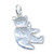 Koala sterling silver charm pendant .925 Koalas charms