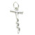 Corkscrew sterling silver charm .925 x 1 Corking Cork Screw Wine charms