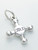 Cold Hot Tap sterling silver charm .925 x 1 spigot or faucet taps charms
