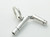 Quit Smoking broken cigarette sterling silver charm .925 Give Up Cigs additional view