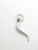 Horn Of Plenty sterling silver charm .925 Life Luck charms size example