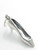 Ladies Shoe sterling silver charm .925 x 1 Female Heel Shoes charms additional view