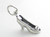 Slingback Shoe sterling silver charm .925 x 1 Sling Back Shoes charms additional view