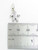 Gingerbread Man sterling silver charm .925 Ginger Bread men charms A detail