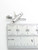 Toothbrush and Toothpaste sterling silver charm .925 Teeth Dentist detail