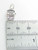 Dental Floss sterling silver charm .925 Dentistry Teeth Tooth care detail