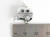 Caravan sterling silver charm .925 Camping Trailer Camper charms side view