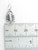 Scorpion Zodiac sterling silver charm .925 Scoriopns Scorpio Zodiacs size example