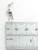 Aquarius Water carrier sterling silver charm .925 x1 Zodiac Zodiacs charms detail